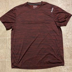 Reebok Speedwick (Large)- heathered burgundy/black